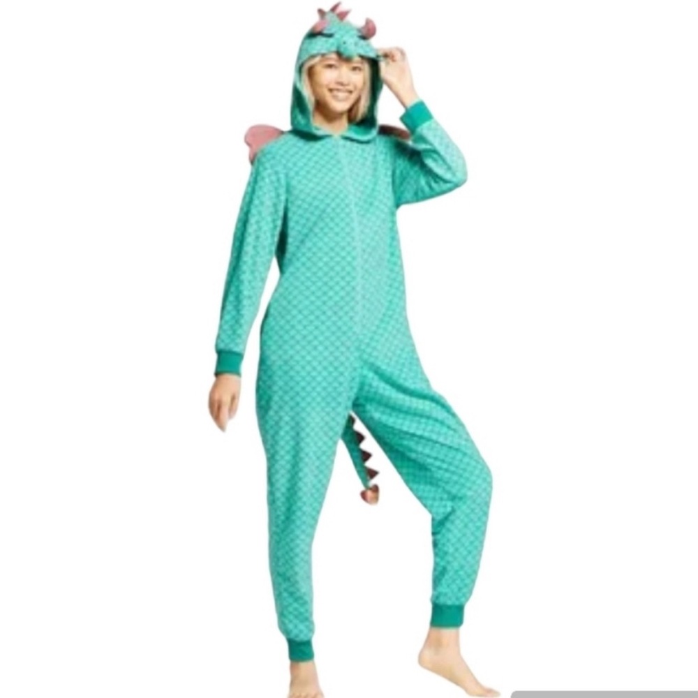 xhiliration dragon onesie medium.